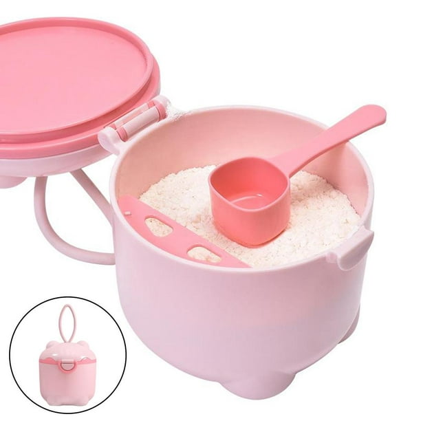 Devices for breastfeeding with milk or infant formula, vector pink