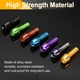 thumbnail image 4 of Uxcell 6pcs Tornillos de Caliper de Freno de Disco de Bicicleta M5x18mm MTB con Llave Hexagonal de 4mm Rojo, 4 of 7