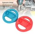 thumbnail image 4 of Game Controller Racing Steering Wheel Grip for Switch JoyCon, Universal Compatibility Enhances Racing Drifting with ABS Material and Portable Design, 4 of 7