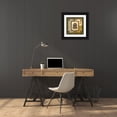 thumbnail image 3 of Marcon, Michael 15x15 Black Ornate Wood Framed with Double Matting Museum Art Print Titled - Antefix I, 3 of 4