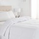 thumbnail image 5 of Basics White Down Alternative Comforter and Duvet Insert with Corner Tabs (Full/Queen, All-Season), 5 of 7