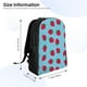 thumbnail image 4 of Fotbe Strawberries Mochila de Viaje para Laptop, Mochila Ejecutiva Delgada y Resistente 15.6", 4 of 8
