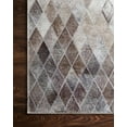 thumbnail image 5 of Loloi II Maddox Printed Cowhide Patchwork Sand / Taupe Area Rug, 5 of 6