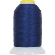 Threadart 60 Weight Micro Embroidery & Bobbin Thread - 1000m Spools - 30 Colors Available - Blue