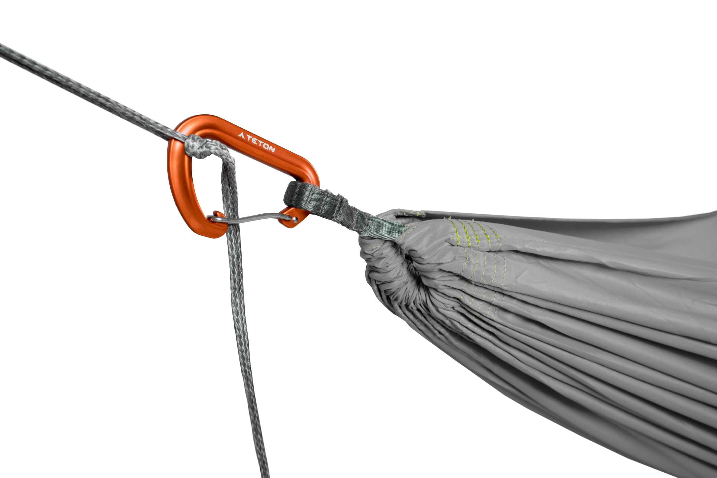 Teton Firefly Hammock for Camping, with Carabiners