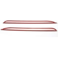 thumbnail image 3 of Xotic Tech Rear Bumper Lower Lip Cover Trim, Red Stainless Steel, Compatible with Camry SE XSE 2018-2024, 3 of 8