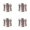 Silver 4PCS, variant on Stainless Steel Corn Peeler Household Corn Corn Planer Kitchen Creative Corn Peeling Separator Effective Tool For Corn Separation