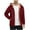 c02Red, variant on USNSM Sherpa Hoodie Men Sherpa Lined Full Zip Fleece Hooded Sweatshirt Thick Thermal Outdoor Coats with Zipper Pockets Gray XL