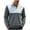 Dark Gray（mens shirts）, variant on GuangCheng Mens Quilted Sweatshirts,Half Zip,Pullover,Color Block,Casual Warm Tops with Stand Collar,Black,Size S
