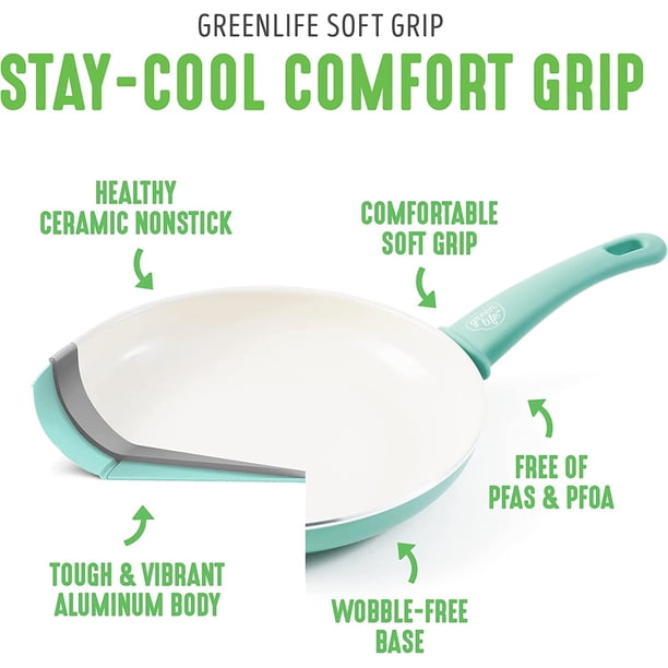GreenLife Soft Grip Healthy Ceramic Nonstick 12