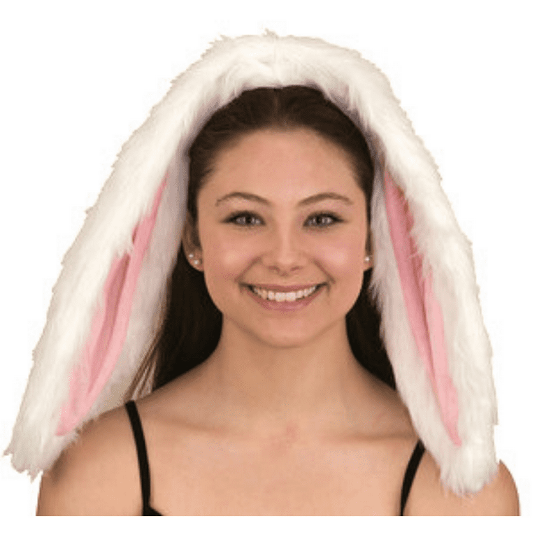 Large Plush Floppy Bunny Ears Headband Walmart