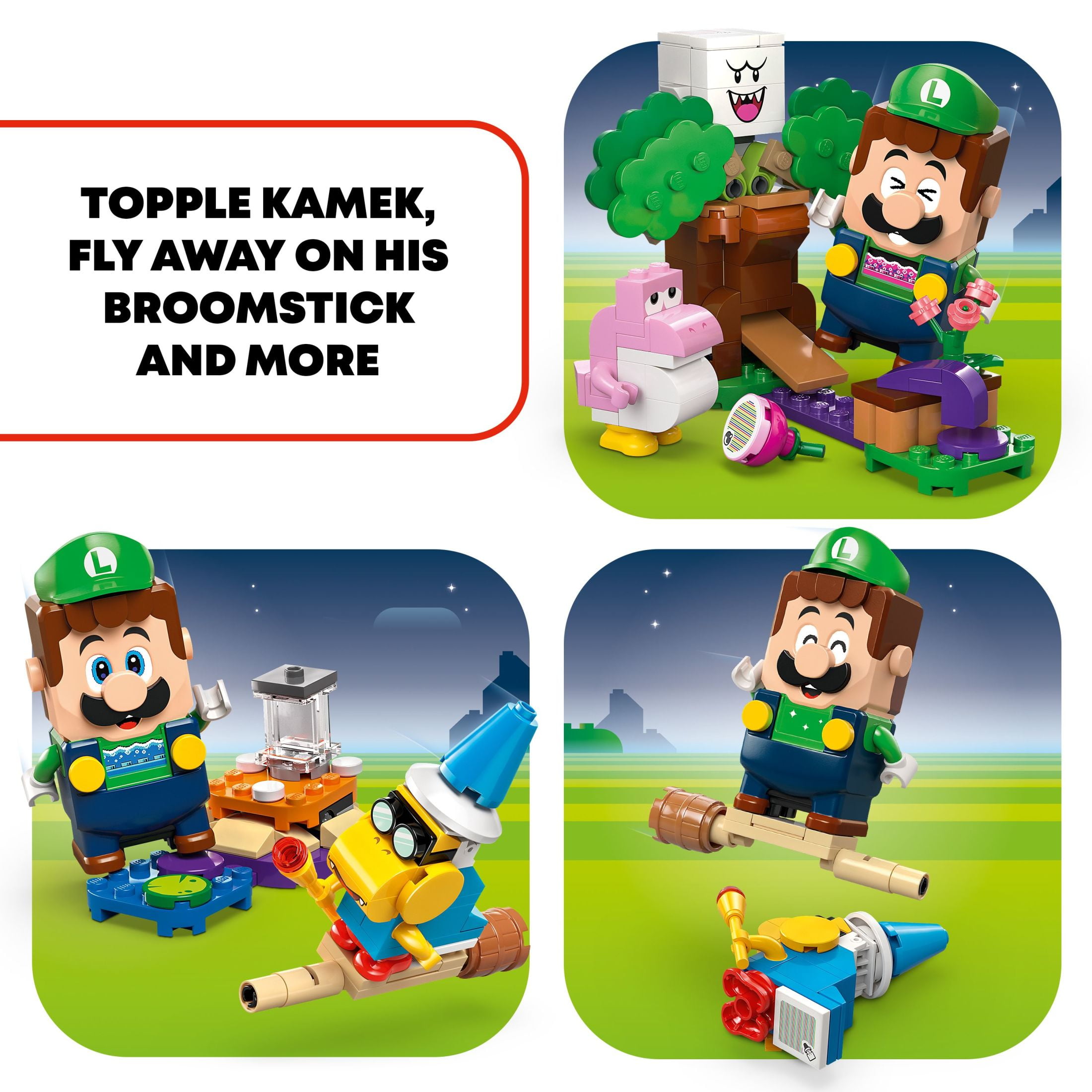 LEGO Super Mario Adventures with Interactive Luigi Toy Playset