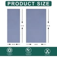 thumbnail image 3 of SHILIU-73x20 Inches Double-Sided Anti-Slip Carpet, Premium Vinyl Anti-Skid Fabric, Rug Backing & Rug Making Supplies, Non-Slip Rug Grips for Area Rugs to Keep Them in Place (Grey), 3 of 4