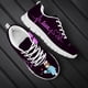 thumbnail image 1 of Zapatos planos con estampado de enfermera y doctor Kawaii de Doginthehole para mujer, calzado morado con latidos del corazón y ECG, para trabajadores de hospital, 1 of 6