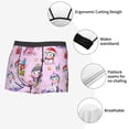 thumbnail image 3 of Pofeuu Christmas Unicorns Print Men’s Boxer Briefs, Moisture-Wicking Underwear, Regular,Trunk-XX-Large, 3 of 5