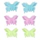 thumbnail image 1 of Xihbxyly Pegatinas de Pared de Mariposas Luminosas, 6 Piezas de Decoración Fluorescente Brillante, Fácil Aplicación, Perfectas para Sala de Estar, Dormitorio, Guardería, Brillo Nocturno Divertido, Ma, 1 of 2