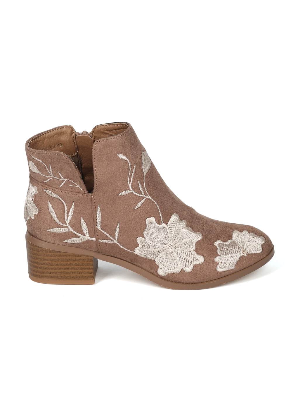 YOKI Womens Western Style Stack Heel Boots