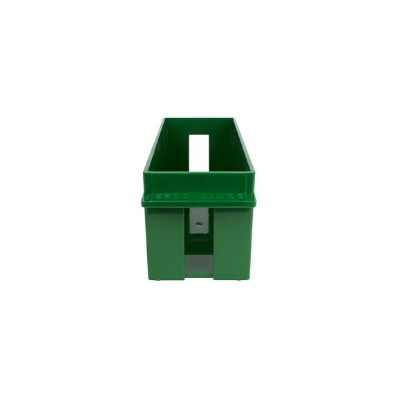 CONTROLTEK Dimes Coin Tray 1 Compartment Green 560166