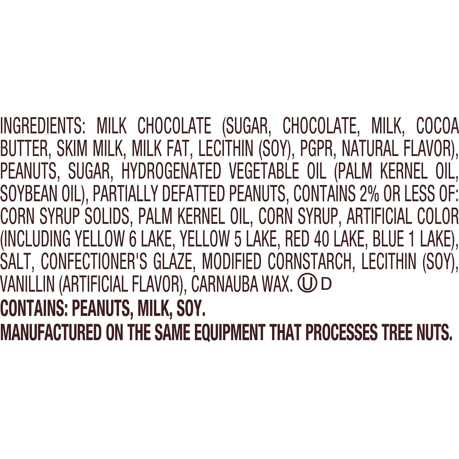Reese's Pieces Milk Chocolate Candy with Peanuts Bark Bag, 6 oz (pack of 2)