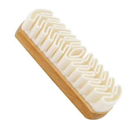 

Nubuck Brush for Shoes | Crepe Nubuck Care Cleaning Brush | Leather Cleaning Kit for Boots Heels Sneaker Long Lasting Nubuck Cleaner with Wooden Handle