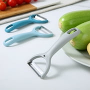 Mainstays 3-Piece Peeler Set with Serrated, Straight, and Julienne Blades, Assorted Colors