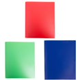 thumbnail image 3 of 3Pack Multi Colored File Folders Two-Pocket Folder, Three-Hole Punch, Letter Size, Heavy Duty Plastic Two Pocket Folders with 3 Hole, Heavy Duty Plastic 2 Pocket Folder, Document Folder, 3 of 7