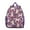 Purple-31, variant on Furry Friend Student Backpack – Adorable Puppy Paw Print with Bone and Tail Cartoon Design, Artistic Watercolor Style for School