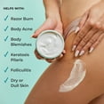 thumbnail image 5 of Miami Beach Bum, Oregano-powered Bum + Body Cream Clears Acne, Ingrown Hairs, Razor Bumps and Dark Spots, 6.7oz, Mint, 5 of 7