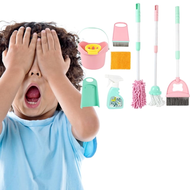 de Limpieza para , Recogedor de Plástico para , , Y Niñas , Yotijar Juego de limpieza para niños