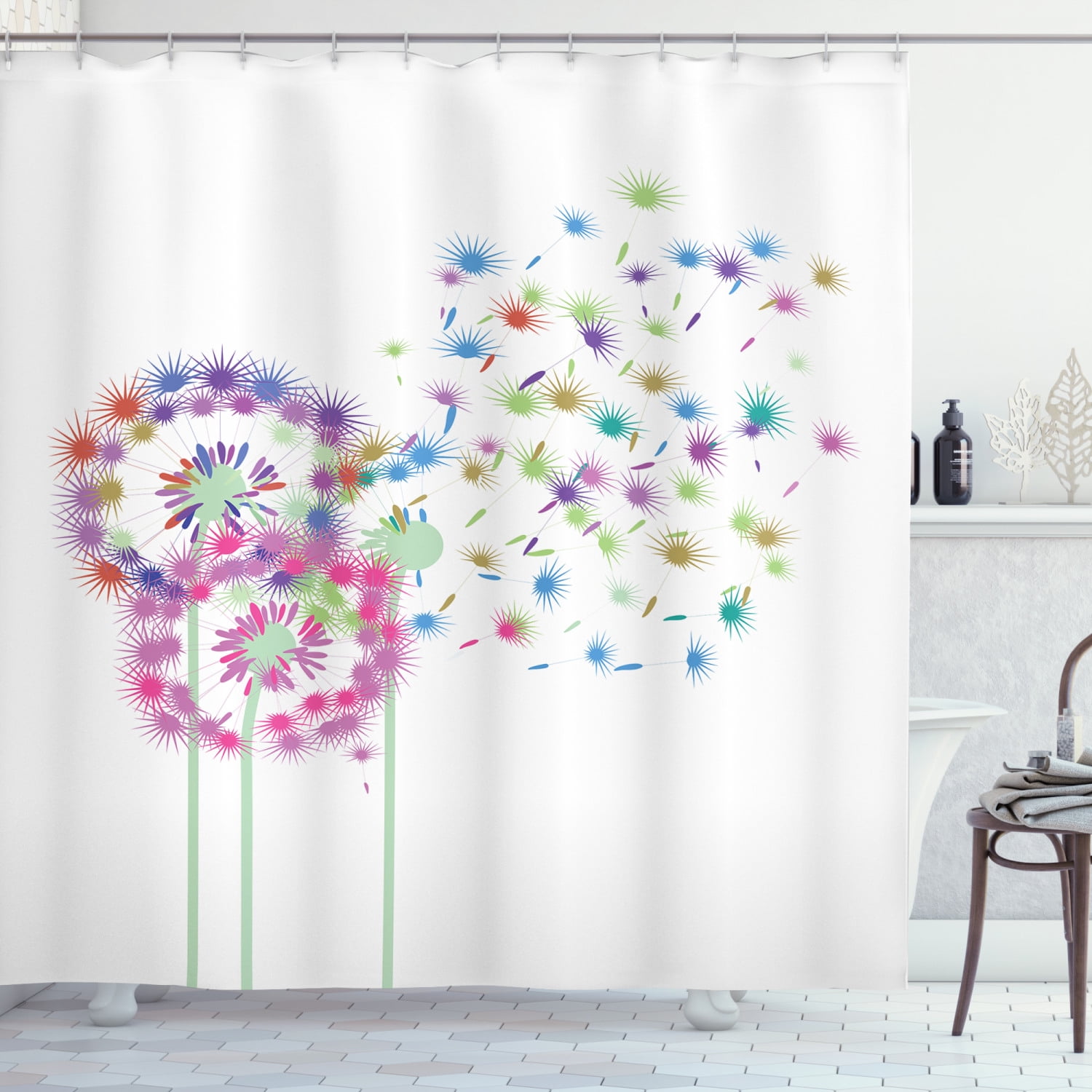 Details about   Hello Shower Curtain Greet the Summer Season Print for Bathroom 