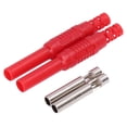 thumbnail image 4 of Cable de prueba de extensión de 1 mm² hembra a hembra con conector de contacto de latón J.70030Red, 4 of 14