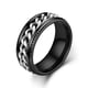thumbnail image 1 of Anillo Giratorio De Cadena De Acero Inoxidable Para Hombres Titanio Gao Jiahui  unisex, 1 of 2