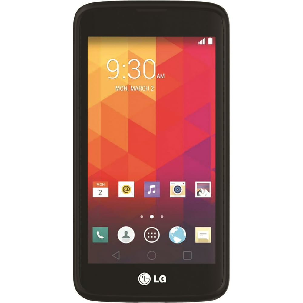 Straight Talk Cell Phone Case LG 51/52 Treasure Cadence Black