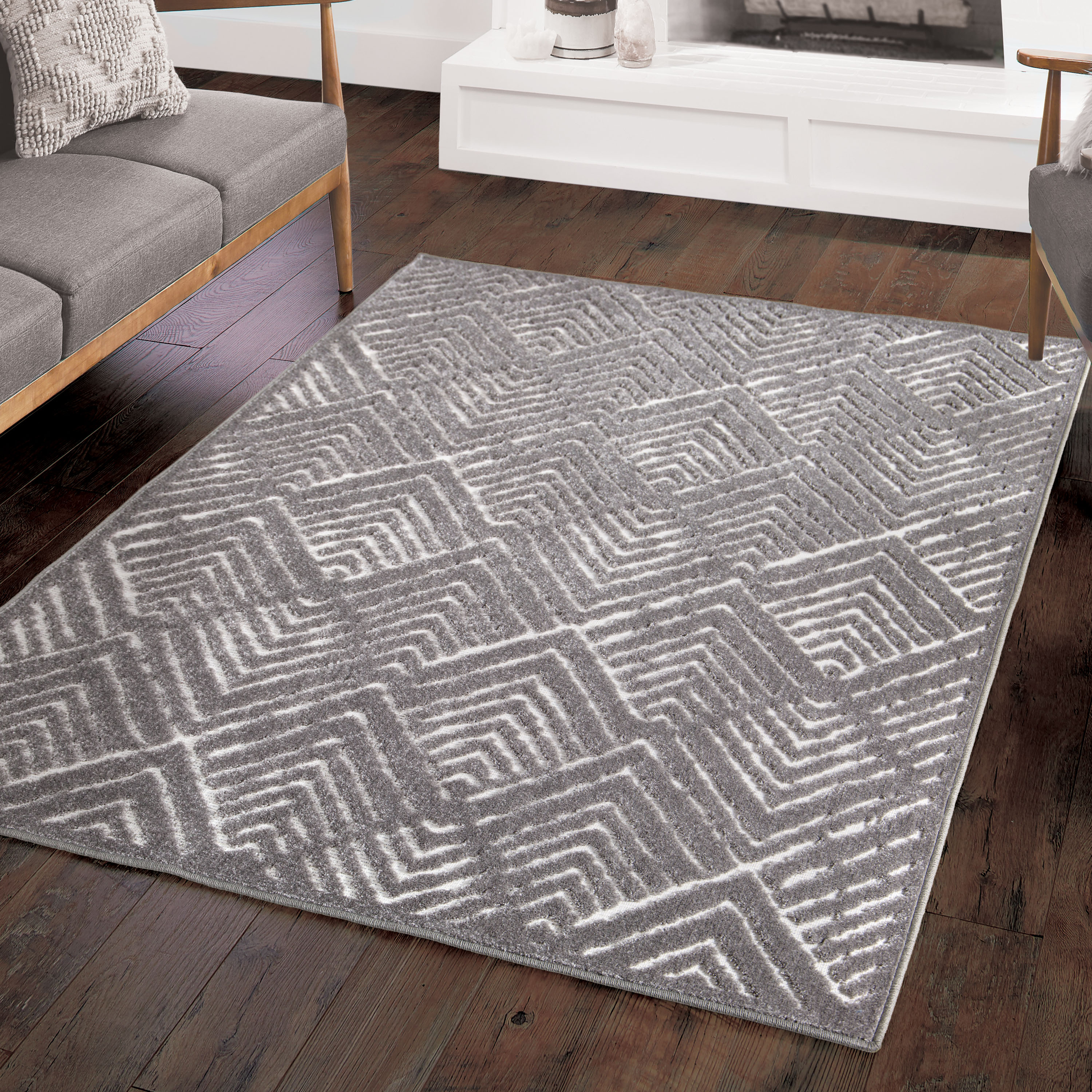 99Workspaces Anti Fatigue Mat for Kitchen Rectangle, Mix ...