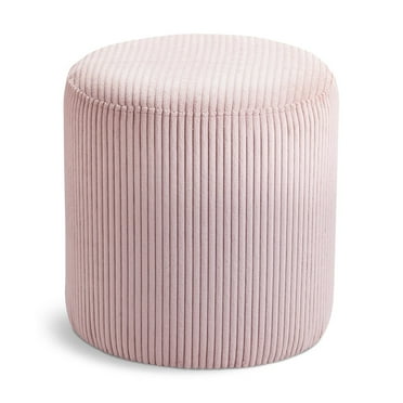 Meridian Furniture Roy Pink Ottoman/Stool