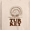 thumbnail image 3 of Peanuts - Woodstock Turkey - Women's Lightweight French Terry Long Sleeve Shirt, 3 of 6