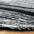 thumbnail image 3 of SAFAVIEH Metro Bridget Abstract Area Rug, Black/Ivory, 6' x 6' Round, 3 of 12