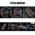 thumbnail image 3 of Luxury Diamond Crystal Car Steering Wheel Cover Universal Bling Bling Rhinestone Girl Car Universal Cover, 3 of 11