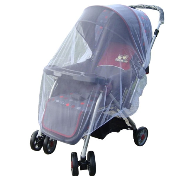 Infant Double Stroller Mosquito Net Baby Buggy Stroller Pram Protector Cover ONE 