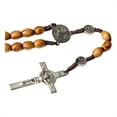 thumbnail image 6 of Milue Classical Crosses Wood Rosary Necklace for Everyday Wear and Christian Event, 6 of 6