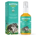thumbnail image 4 of Botella de vidrio de 120 ml para bebés Badger con manzanilla y caléndula, 4 of 7