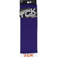 thumbnail image 3 of TCK Prosport Kids Soccer Socks – Long Striped Tube Socks for Boys, Girls, Football & Softball (Purple/White, Small), 3 of 4
