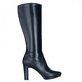 thumbnail image 3 of Womens Nine West Krayzie Knee High Platform Boots, Black, 3 of 6