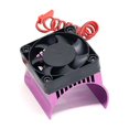thumbnail image 1 of pitrice Cooling Fan High Speed Model Climbing Car RC Radiator Mountings Replaced Accessory Models Cars Interior Repairing Black Purple, 1 of 6