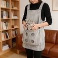 thumbnail image 6 of Versatile Adjustable Front Pet Backpack for Cats and Small Dogs Comfortable Portable Tote with Shoulder Straps, 6 of 8