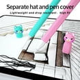 thumbnail image 3 of Pencil Case For Apple Pencil 2 Generation Cute Cartoon Cat Tablet Stylus Pen Soft Silicone Funda Cover Accessories Yellow, 3 of 6