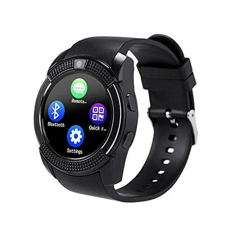 Sanoxy Smart-Phone-Watch with Camera, Touchscreen Smart Wrist Watch with Sim Card Slot, Camera Controller Bluetooth Watch Unlocked Waterproof Smart SIM-Watch Phone function