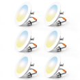 thumbnail image 1 of Luminaria empotrable FREELICHT LED retrofit regulable de 7 W, 700 lm, paquete de 6, 1 of 6