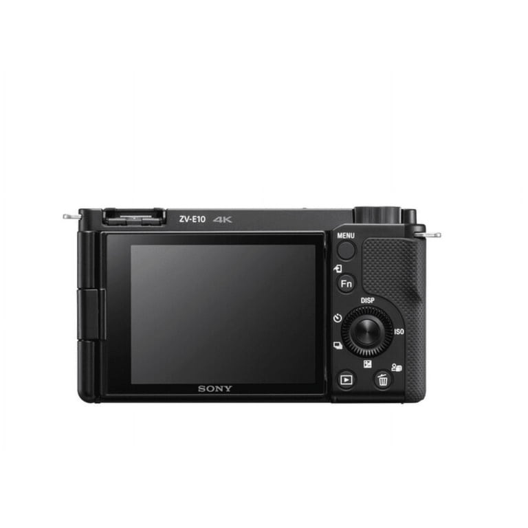 Sony ZV-E10 Mirrorless Vlogging Camera with 16-50mm Lens & 64GB
