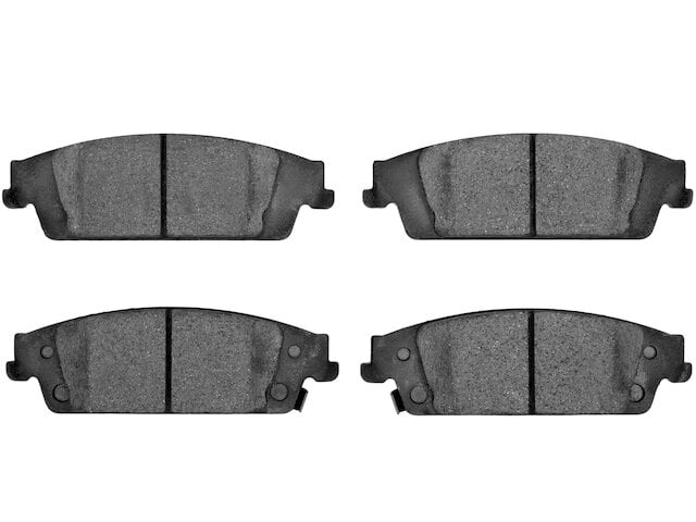Rear Brake Pad Set - Compatible with 2014 - 2019 Chevy Silverado 1500 2015 2016 2017 2018